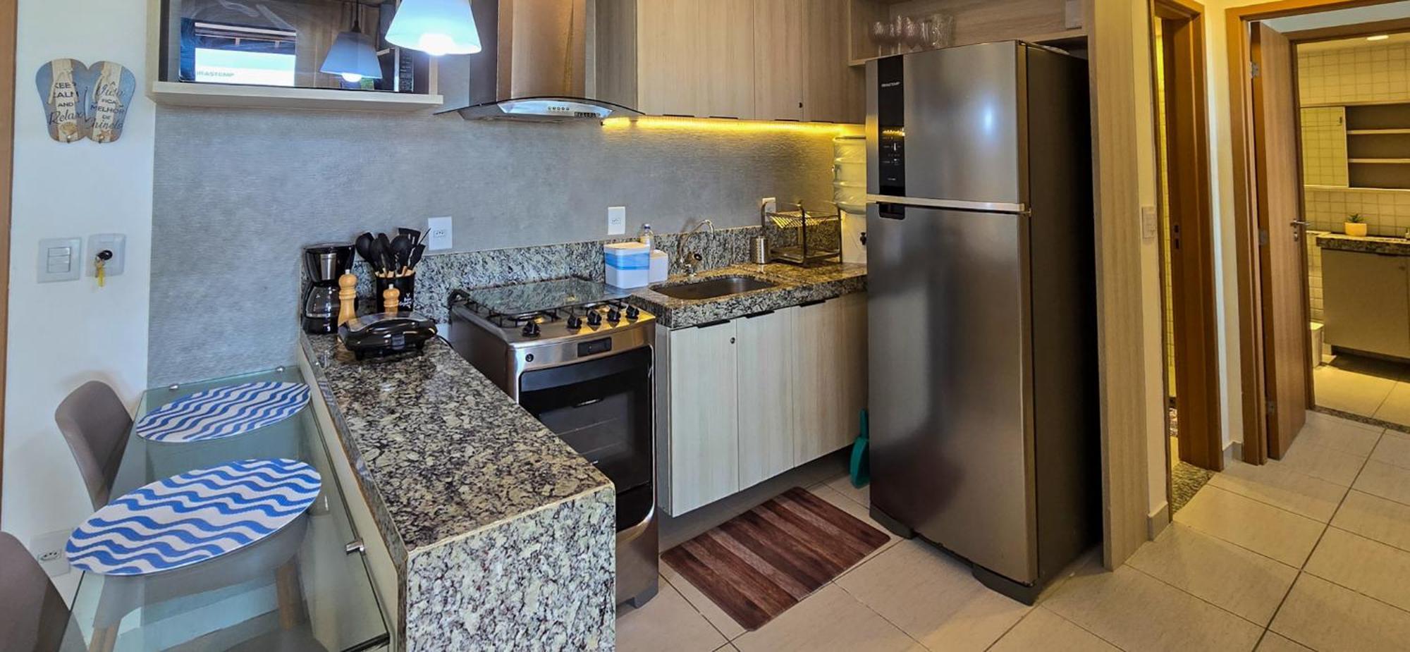 Flat 2qts Em Beira Mar Porto de Galinhas