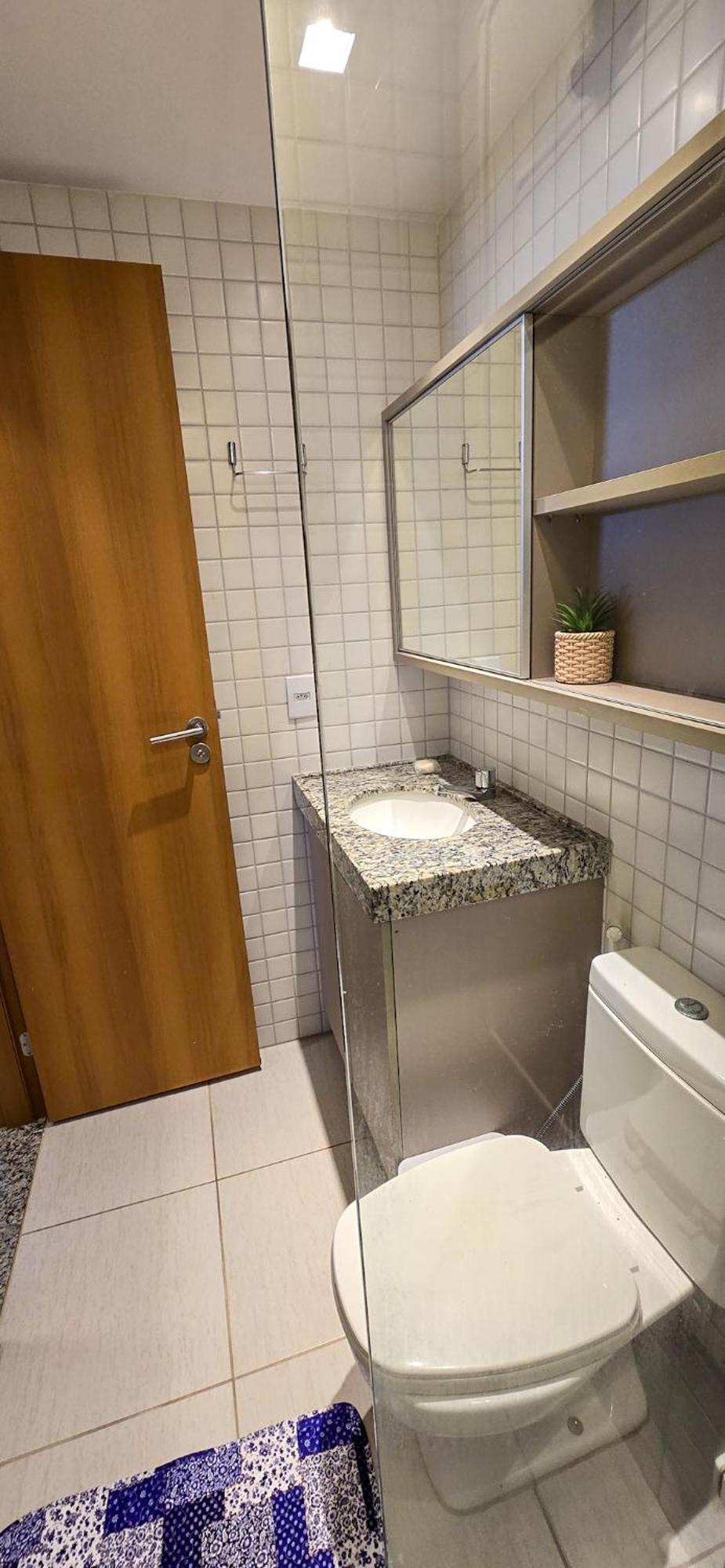 Flat 2qts Em Beira Mar 公寓 *